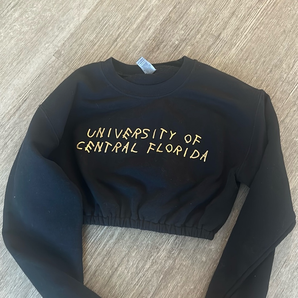 UCF cropped sweatshirt